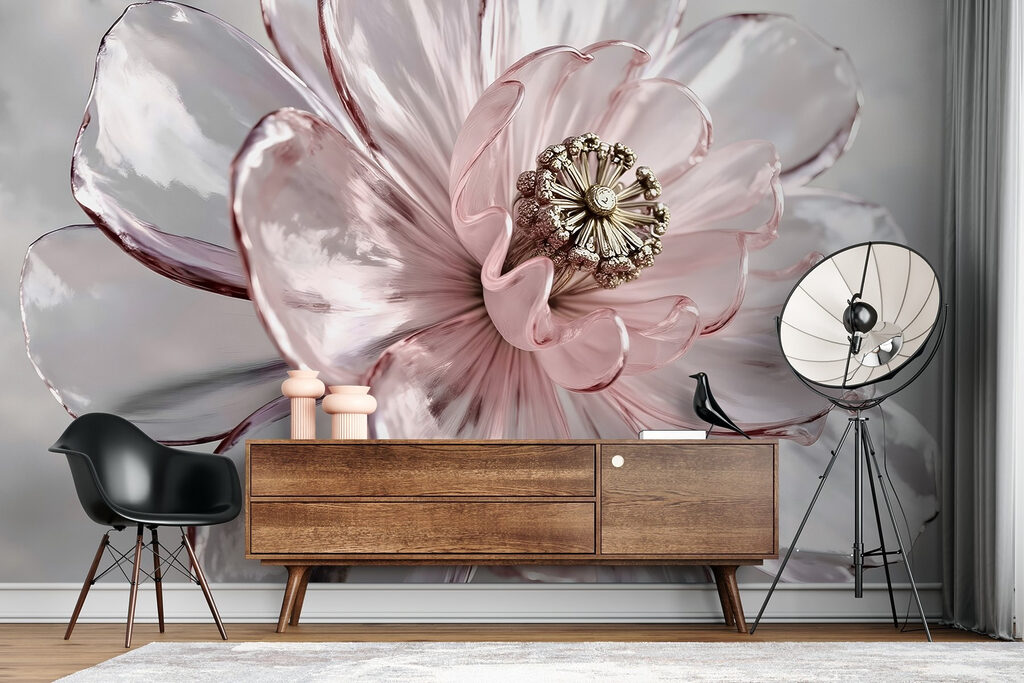 Bloem met glanzende blaadjes — interieur 3