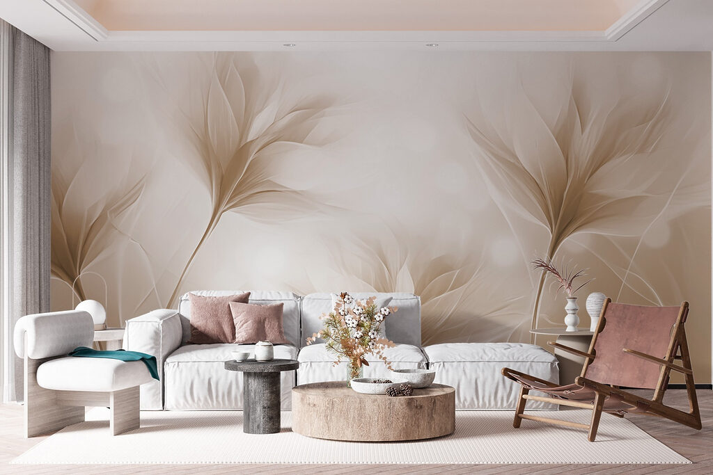 Lichte takjes in tegenlicht — interieur 2