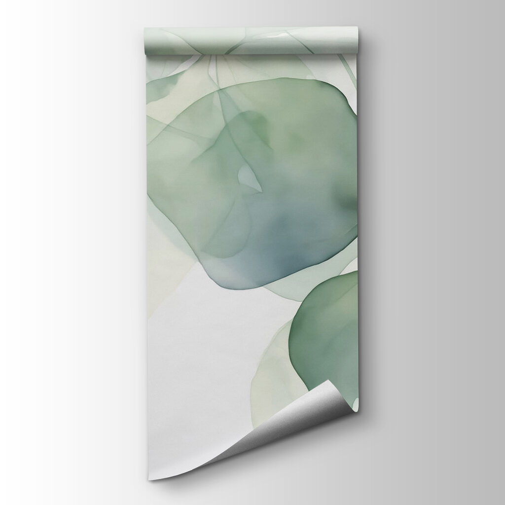 Delicate bladeren in zachte pasteltinten — productweergave