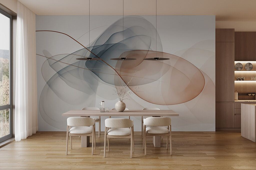 Lussen in doorschijnend beige — interieur 2
