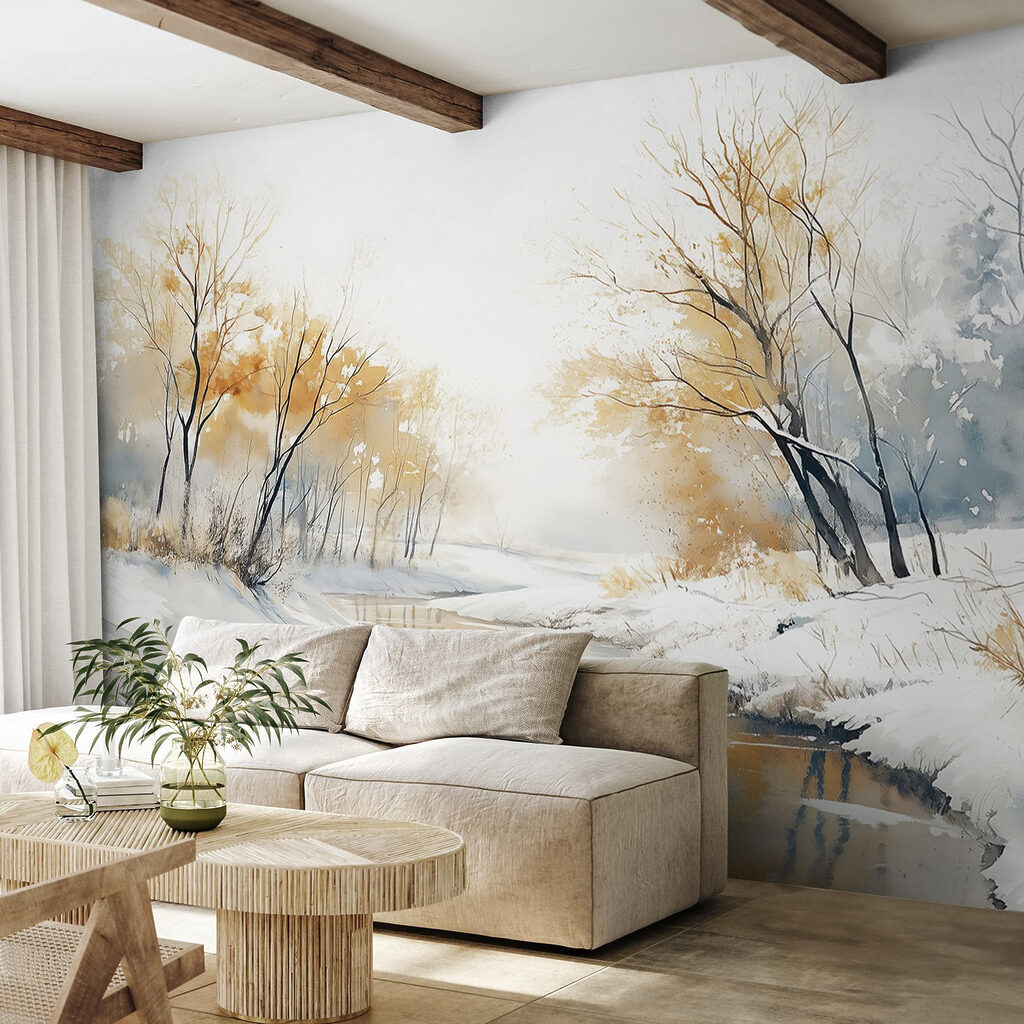 Winterlicht op de rivier — interieur 2