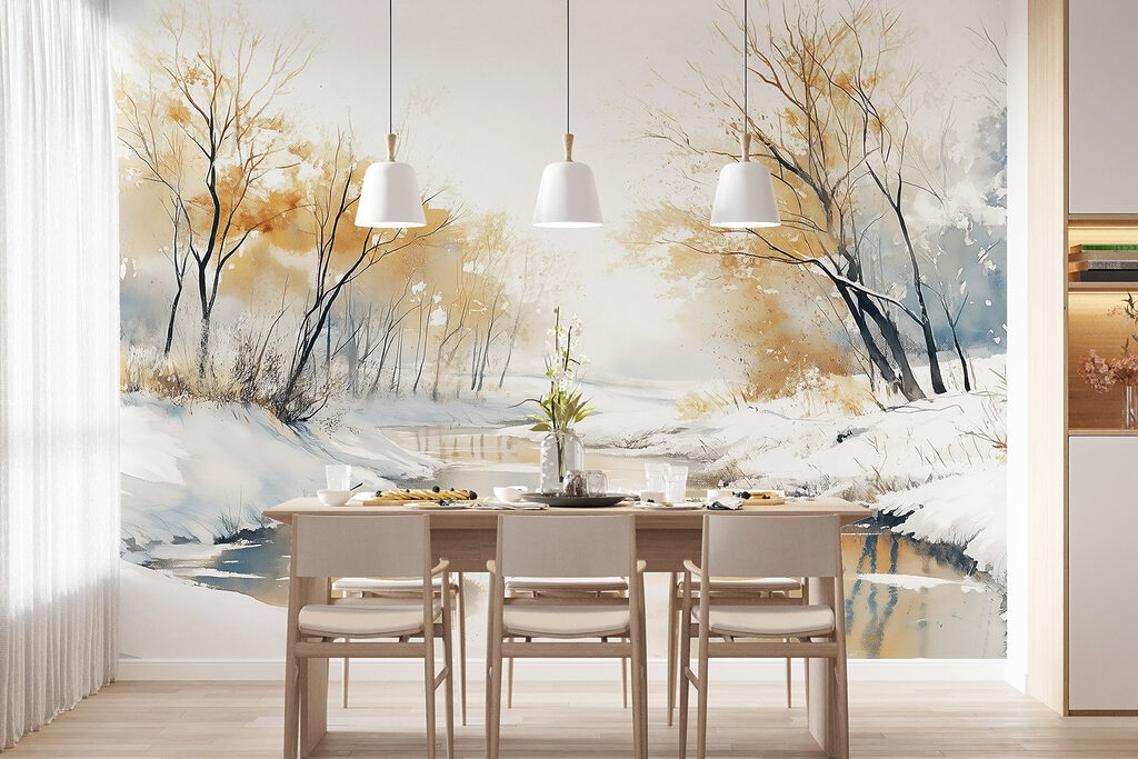 Winterlicht op de rivier — interieur 4