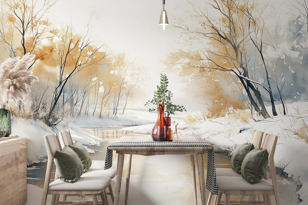 Winterlicht op de rivier — interieur 5