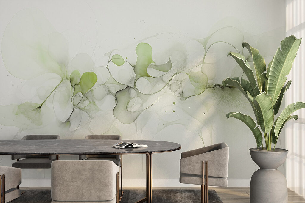 Inktbellen in een stroom — interieur 3