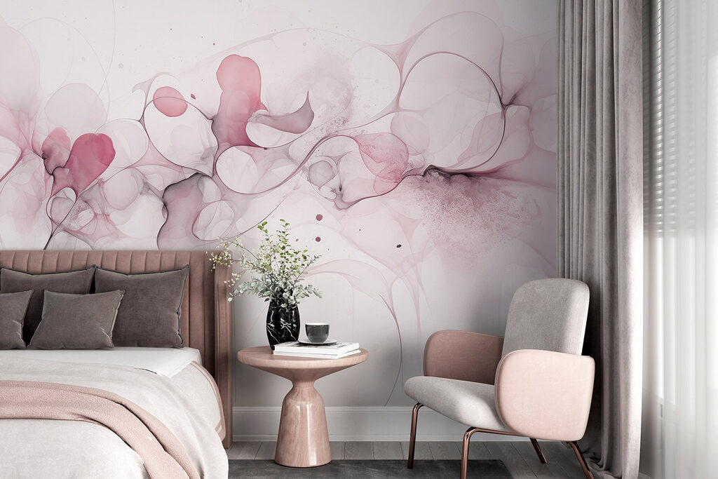 Inktbellen in een stroom — interieur 1
