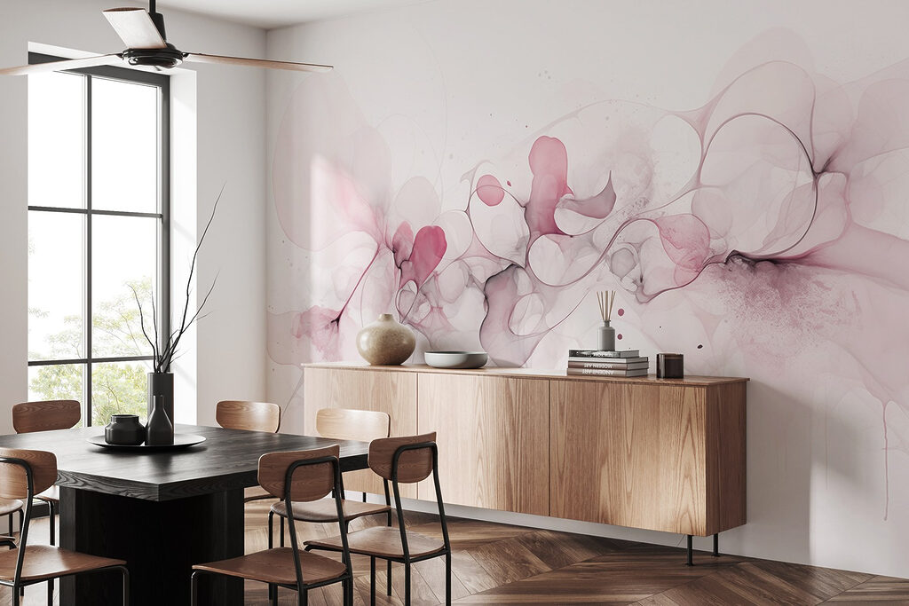 Inktbellen in een stroom — interieur 4