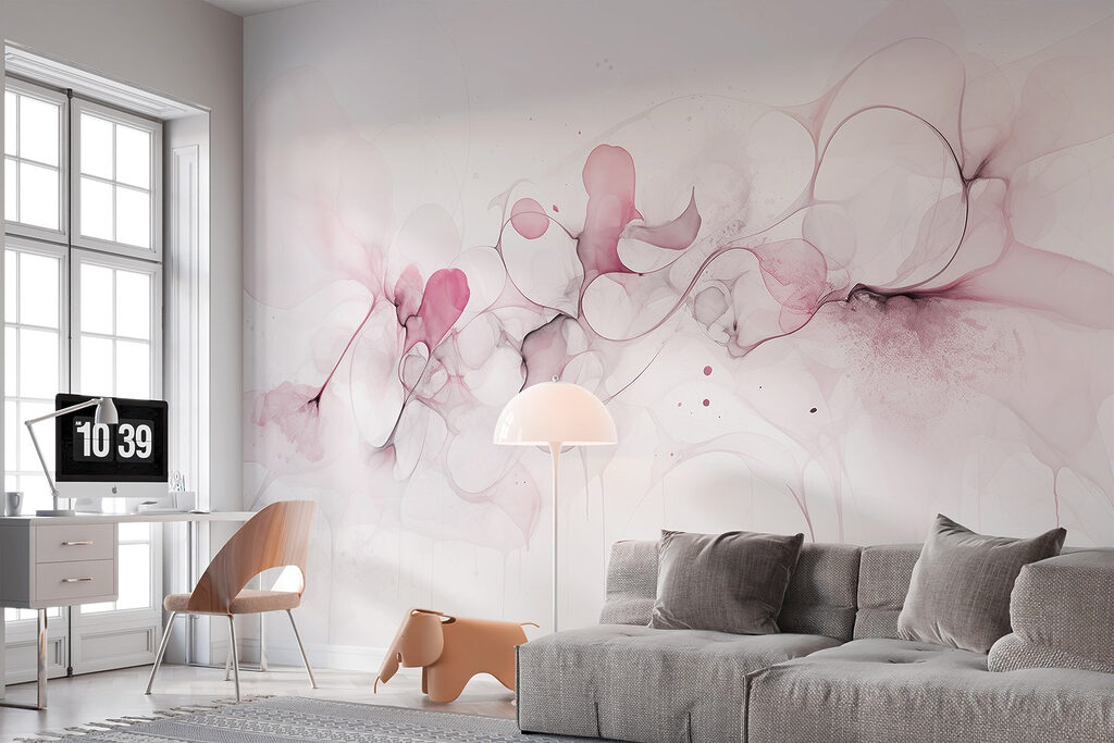 Inktbellen in een stroom — interieur 5