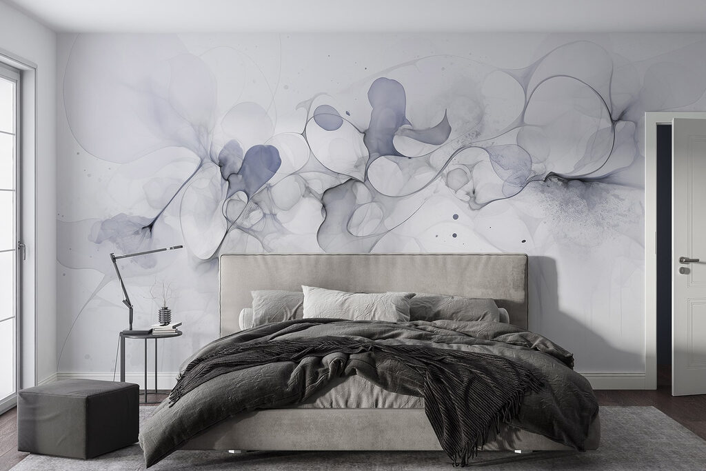 Inktbellen in een stroom — interieur 1