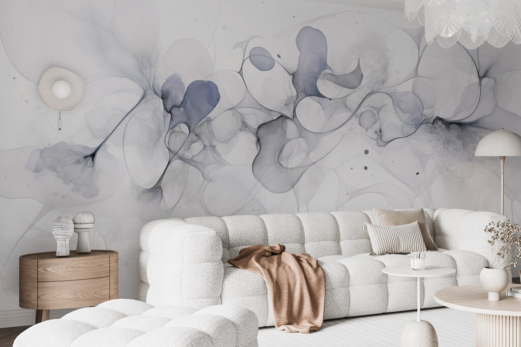 Inktbellen in een stroom — interieur 3