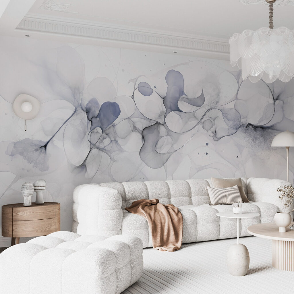 Inktbellen in een stroom — interieur 4