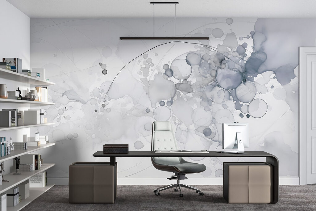 Grijze bellen met bogen — interieur 5