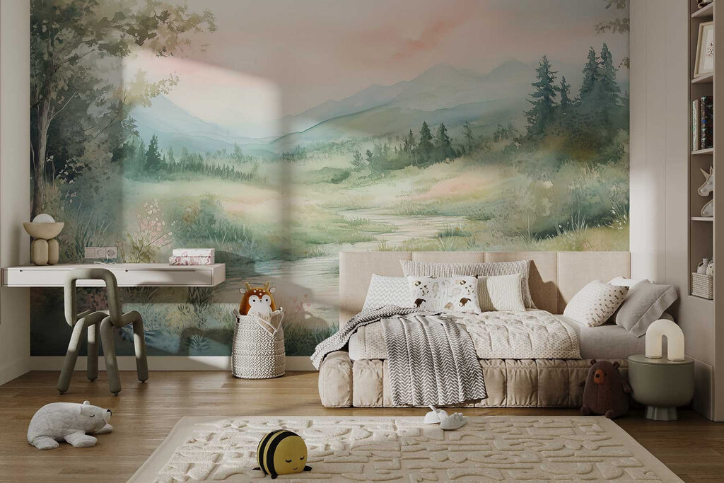 Pad door een bergweide — interieur 4