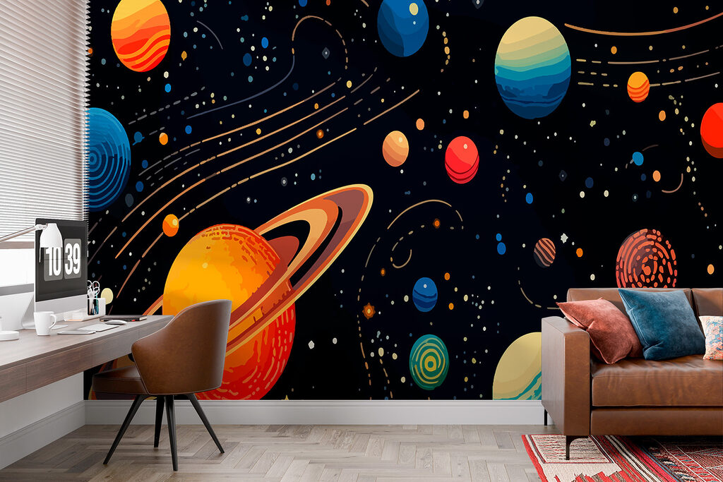 Planeten op gouden banen — interieur 1