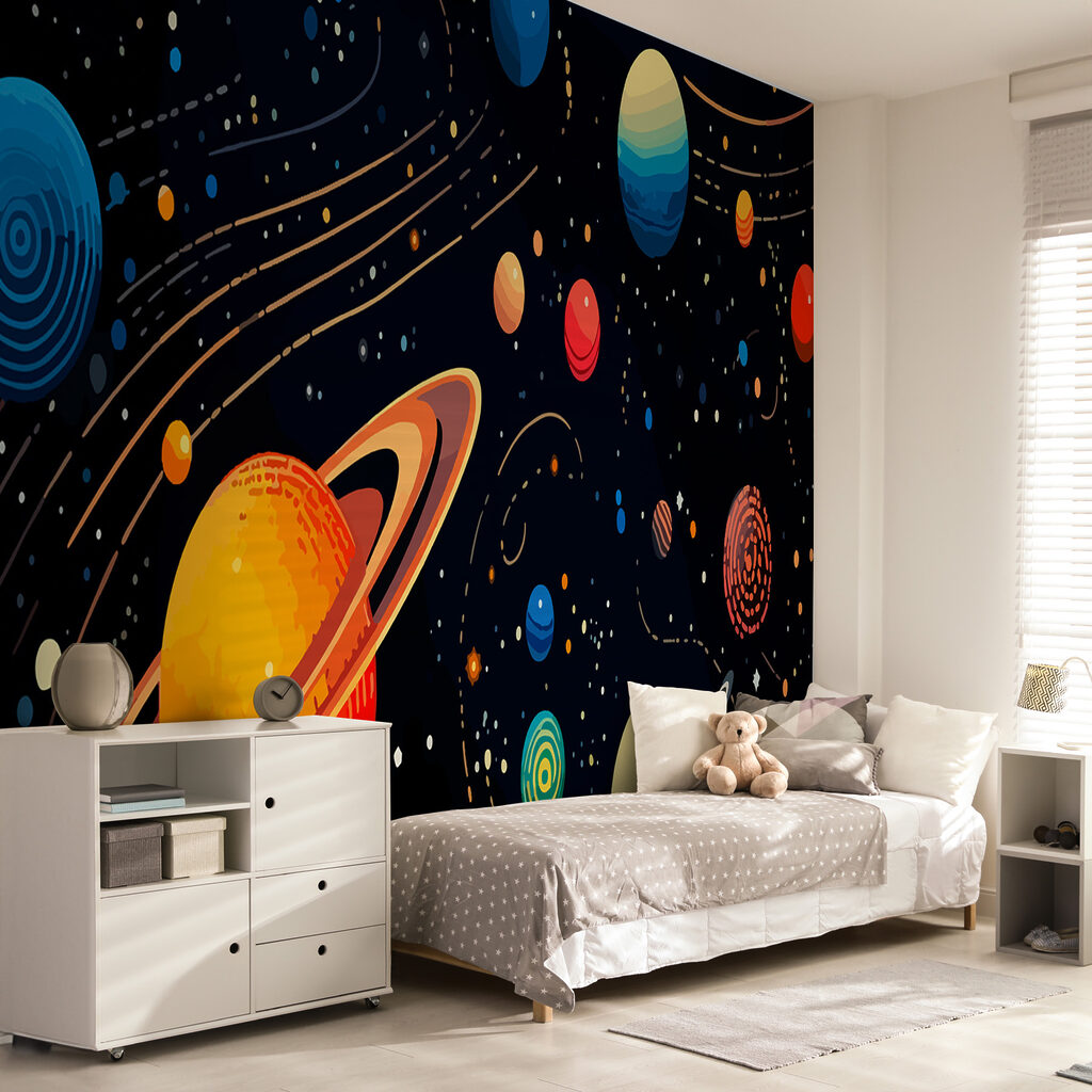 Planeten op gouden banen — interieur 3
