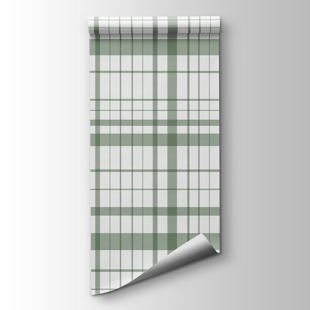Ruitlijnen in rustige kleuren — productweergave