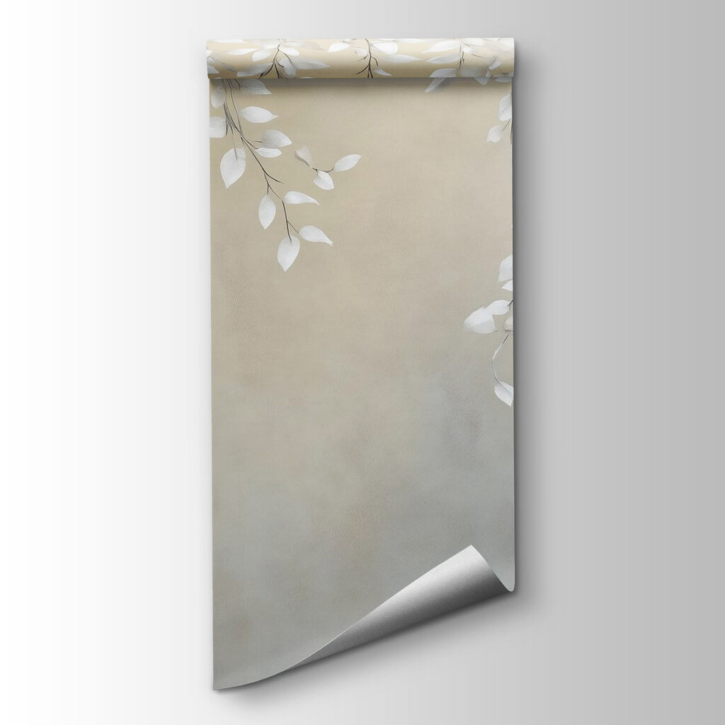 Witte bladeren hangen bovenaan — productweergave