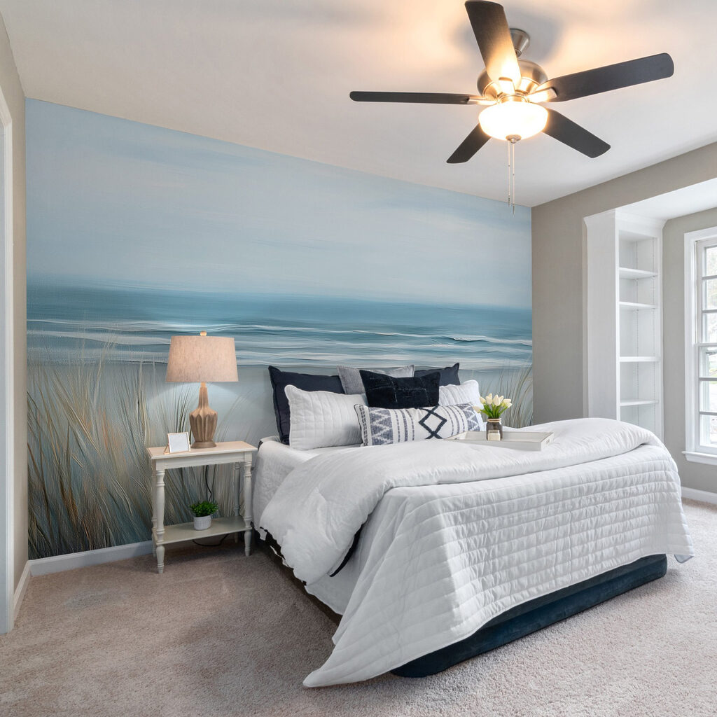 Zeegolven achter duingras — interieur 3