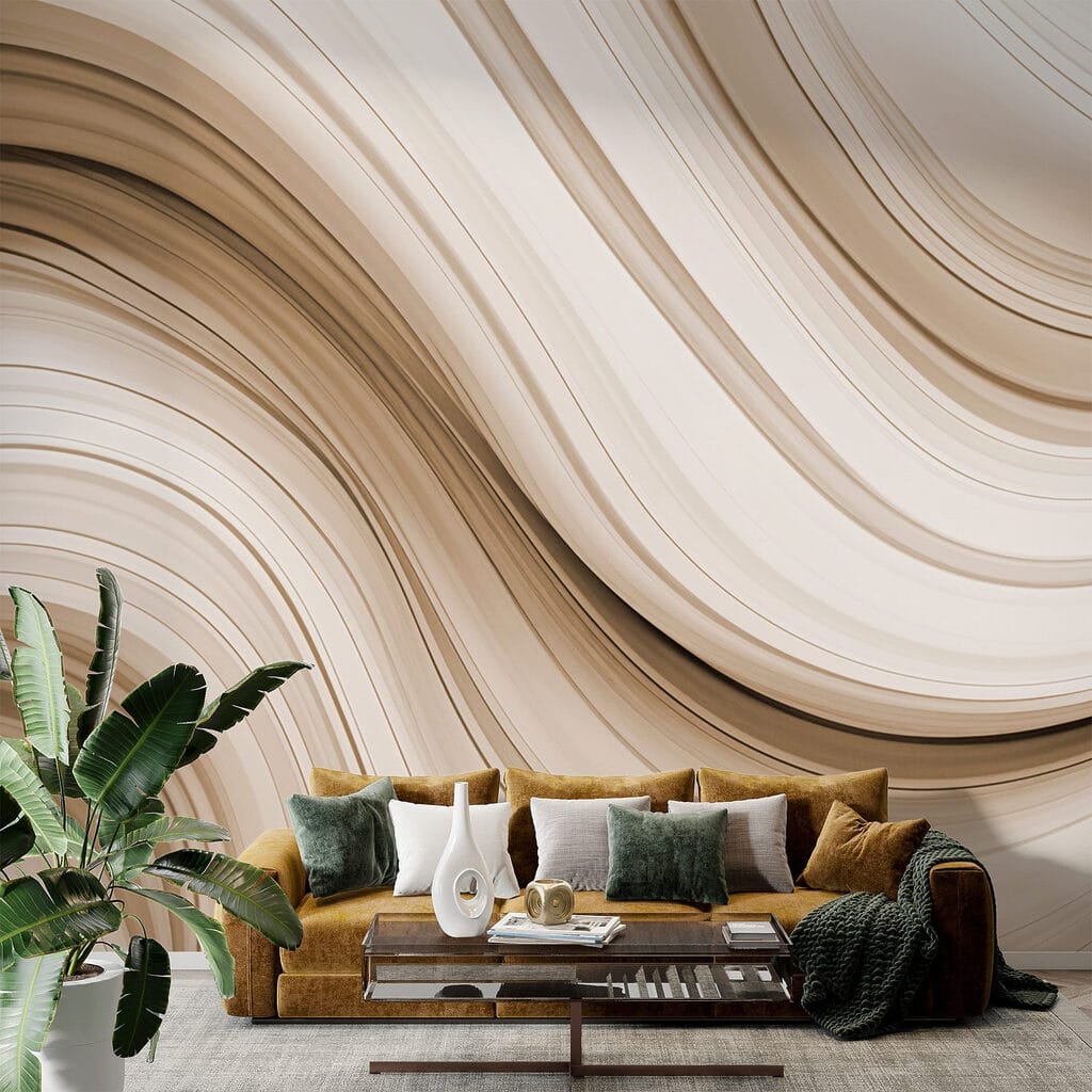 Brede golven in crèmetinten — interieur 3