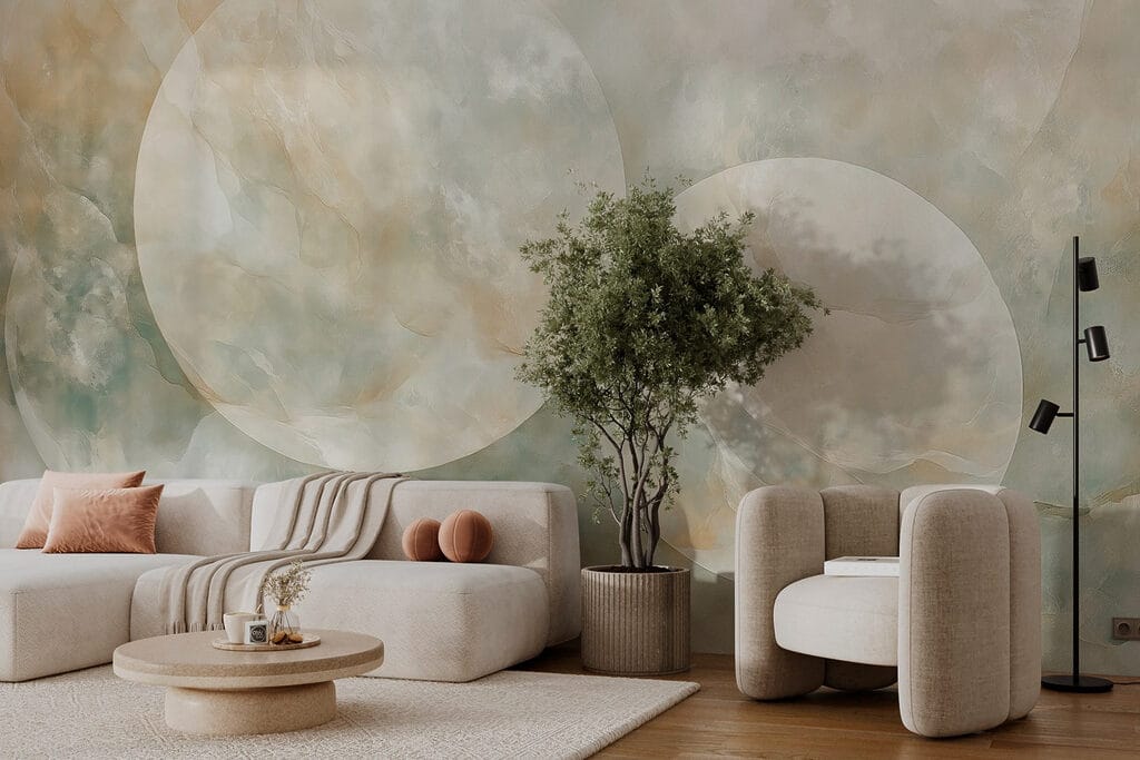 Lichtkringen in zachte nevel — interieur 3