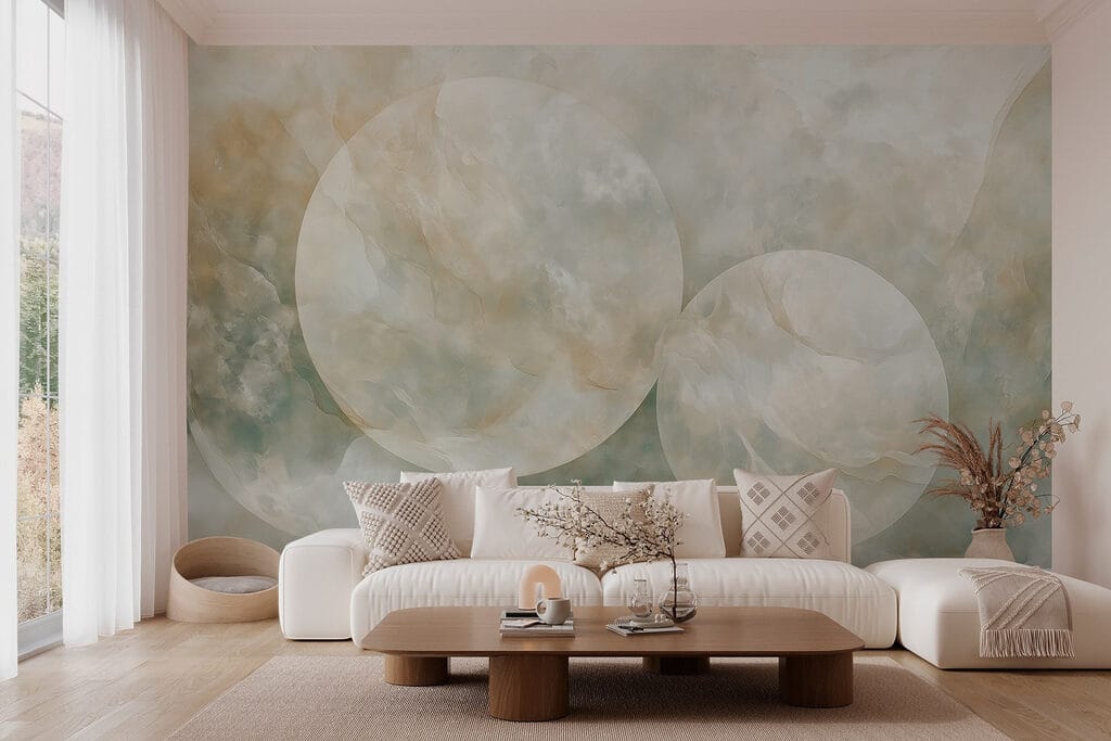 Lichtkringen in zachte nevel — interieur 4