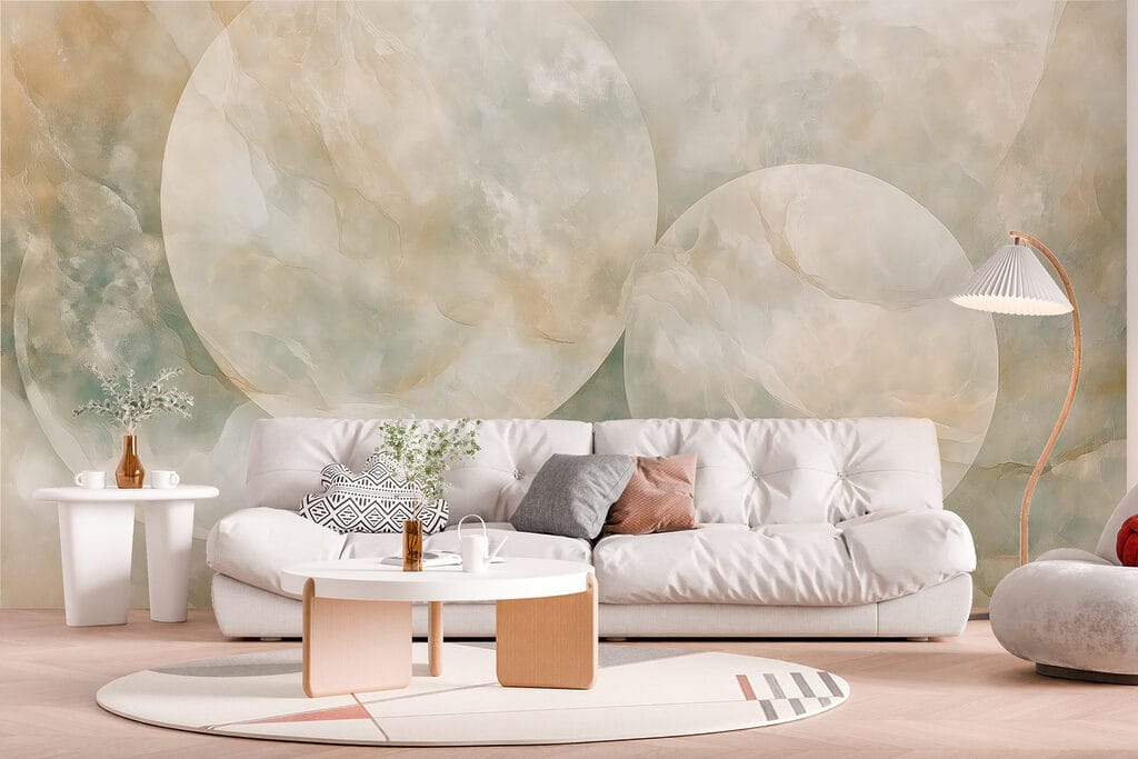 Lichtkringen in zachte nevel — interieur 5
