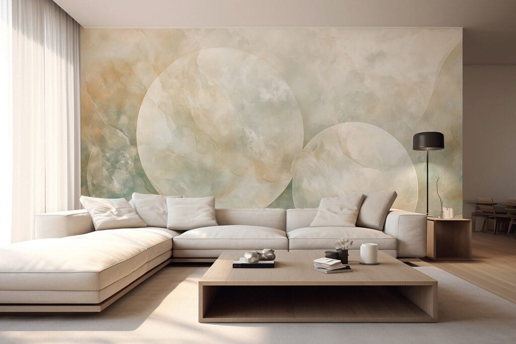 Lichtkringen in zachte nevel — interieur 6