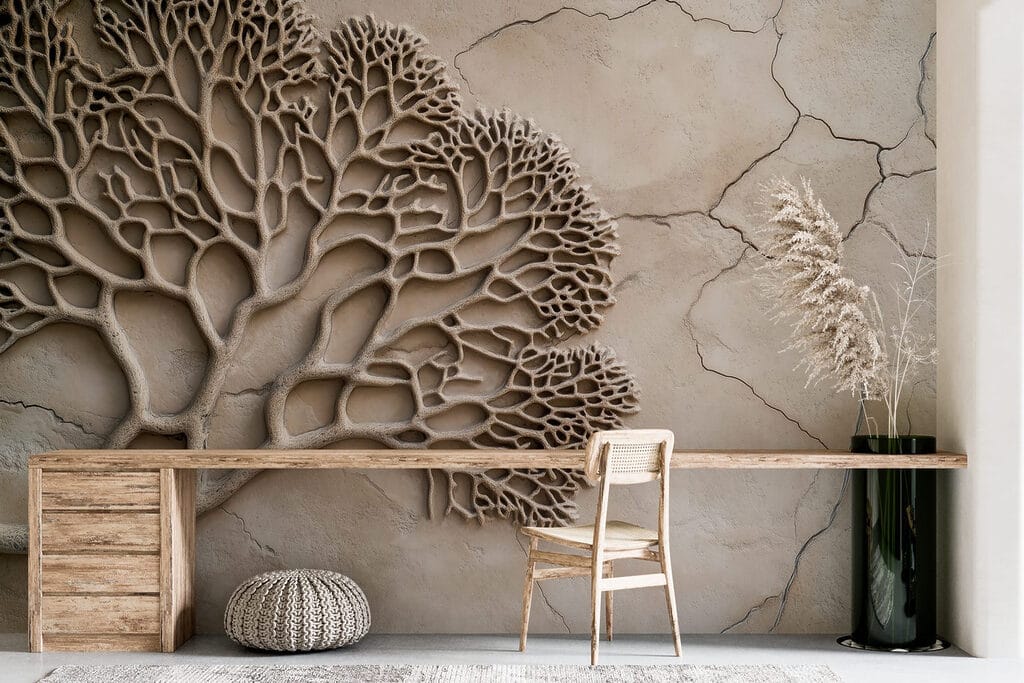 Vertakkingen naast fijne scheuren — interieur 6