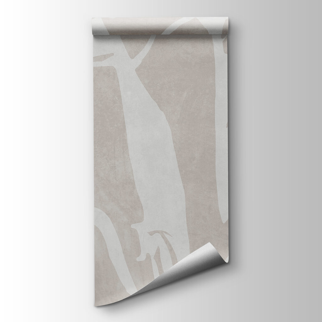 Witte stammen op kleur — productweergave