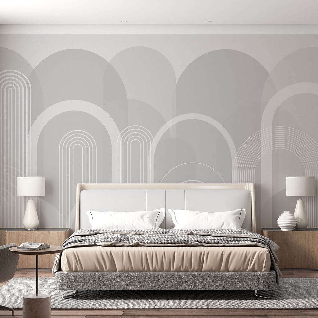 Witte bogen voor rondingen — interieur 1