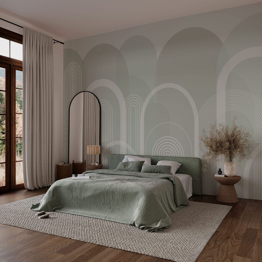 Witte bogen voor rondingen — interieur 2