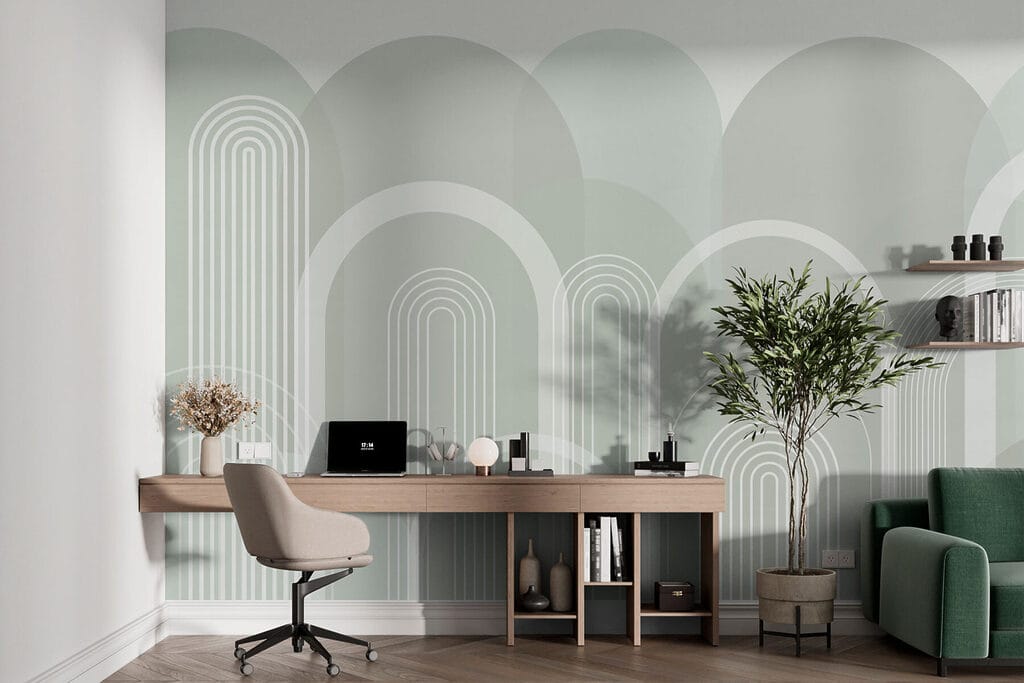 Witte bogen voor rondingen — interieur 3