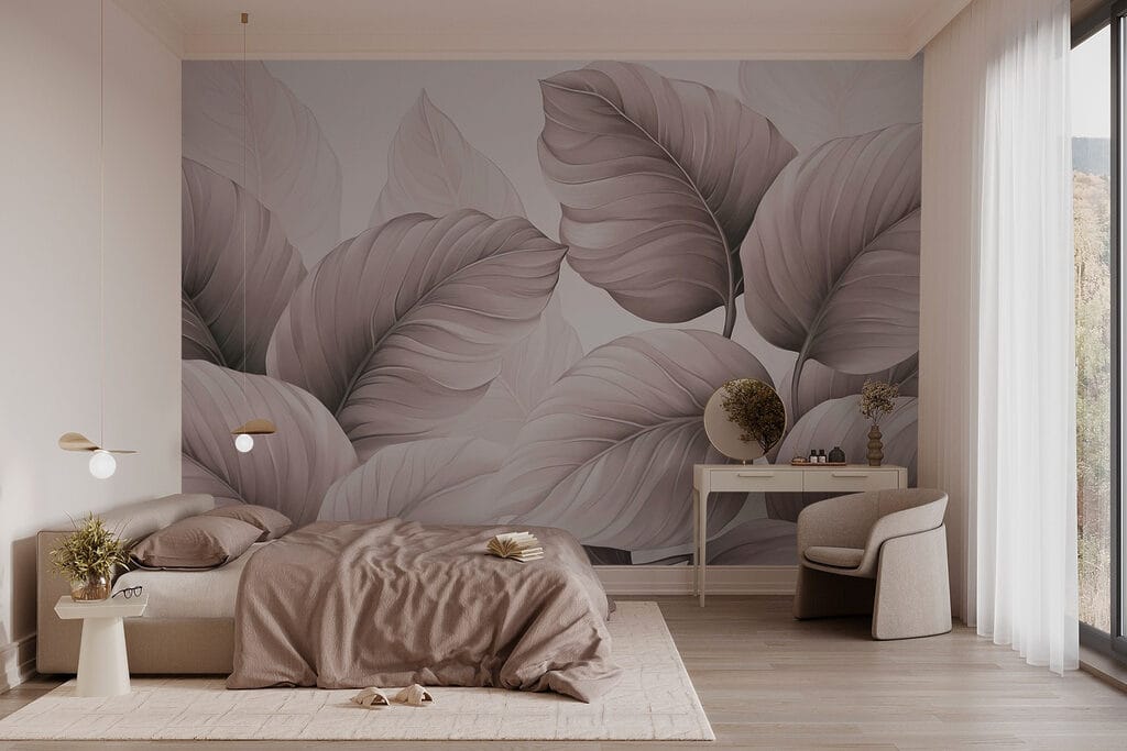 Bladeren in zachte schaduw — interieur 1