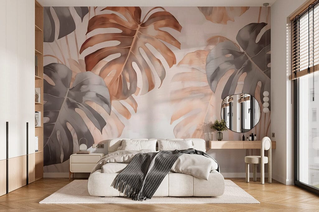 Natuur&#8217s elegantie in warme tinten in een interieur