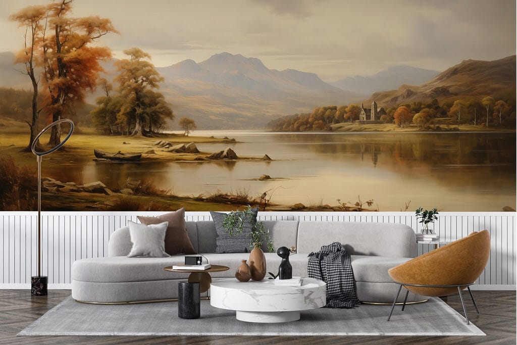 Bootjes aan een herfstmeer — interieur 3