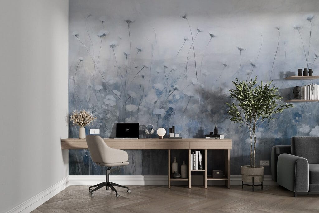 Bloemen op ijle stelen — interieur 1