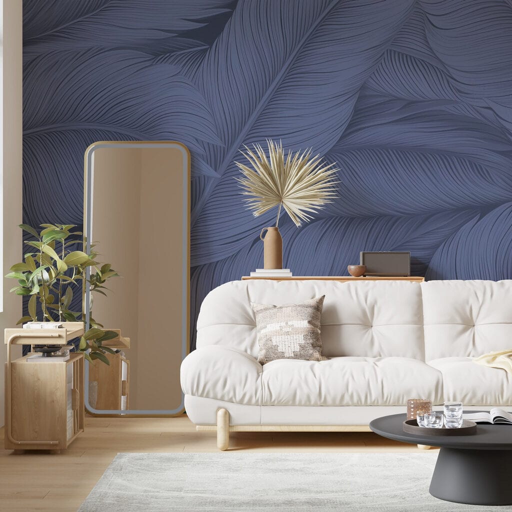 Elegante patronen van zachte bladeren — interieur 3