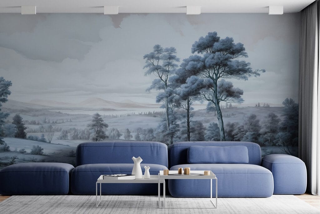 Bomen boven open dalen — interieur 1