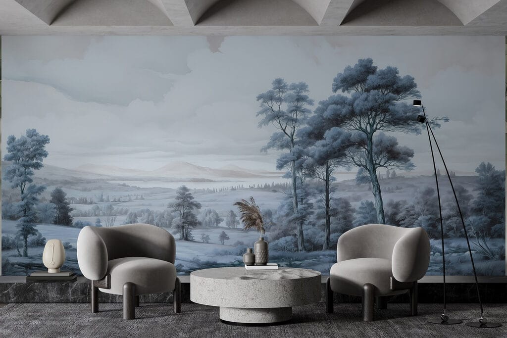Bomen boven open dalen — interieur 2
