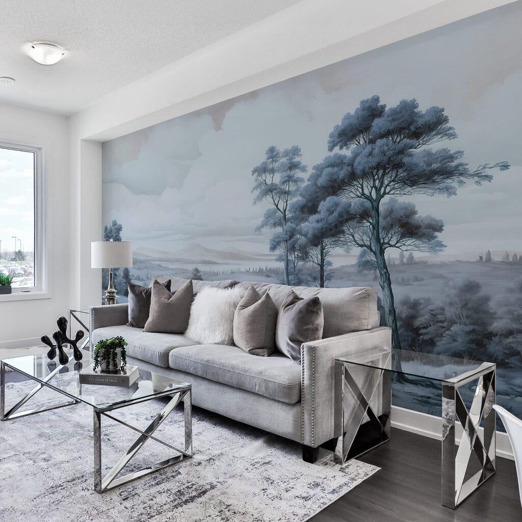 Bomen boven open dalen — interieur 3
