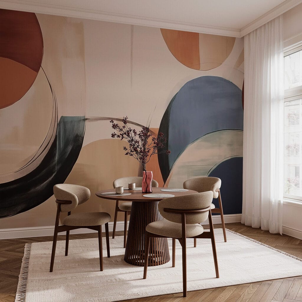 Schilderen van cirkels en lijnen — interieur 2