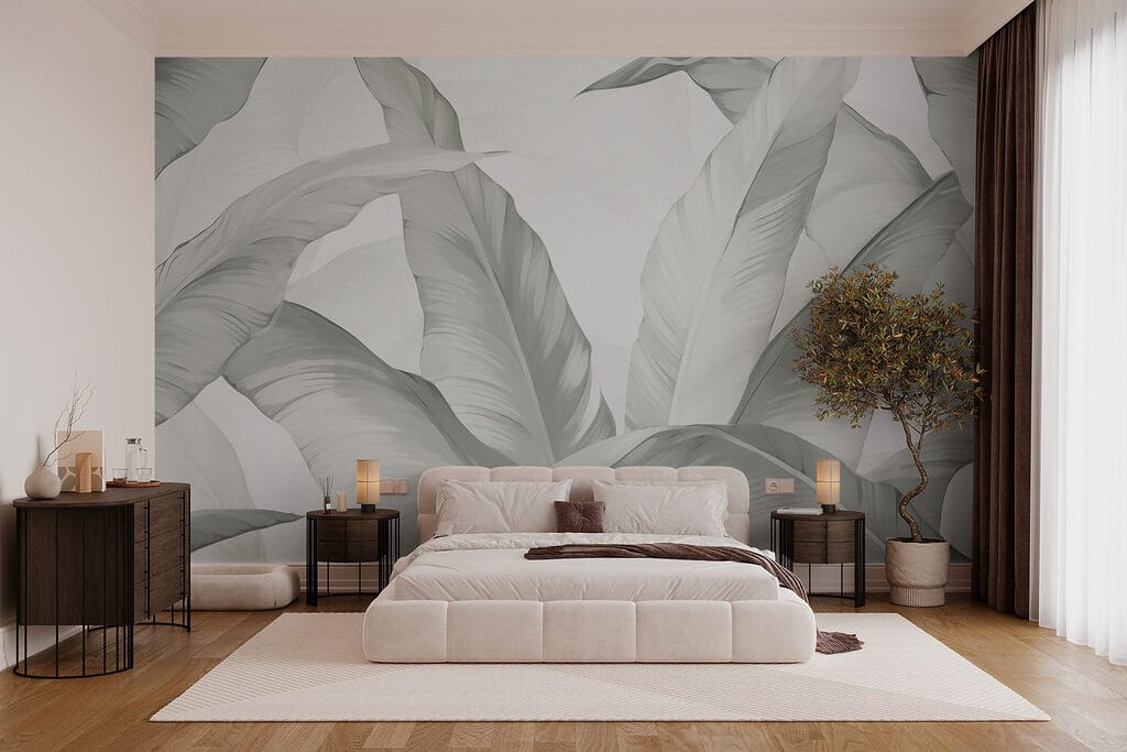 Een veld witte bladeren — interieur 1