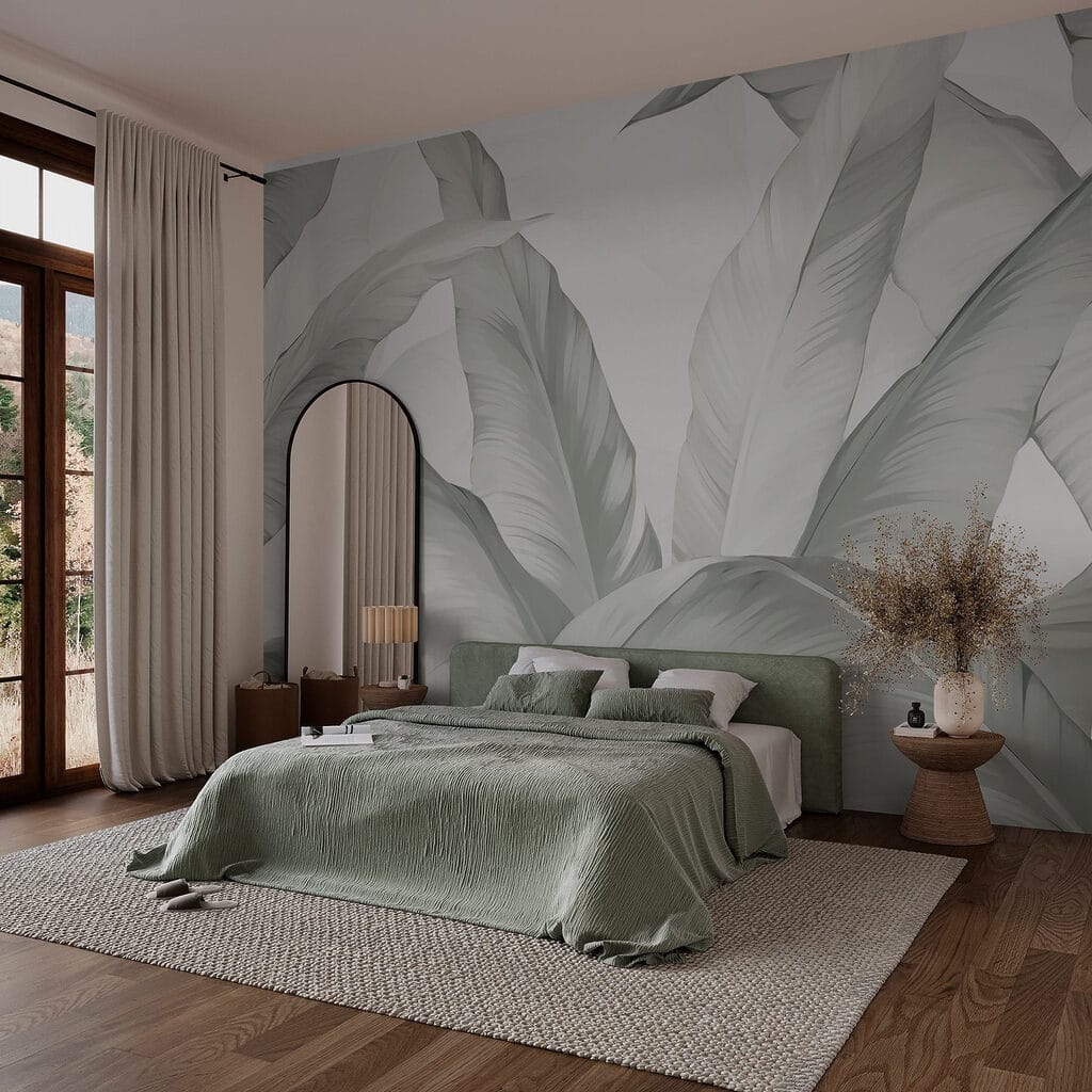 Een veld witte bladeren — interieur 2