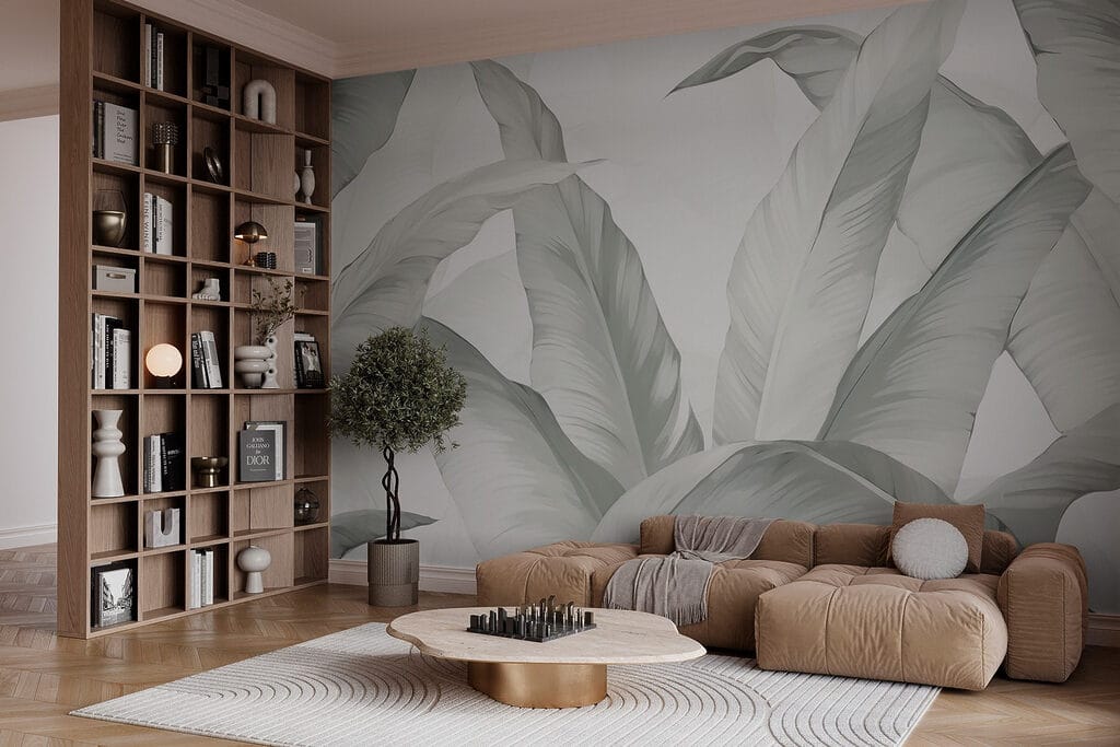 Een veld witte bladeren — interieur 3