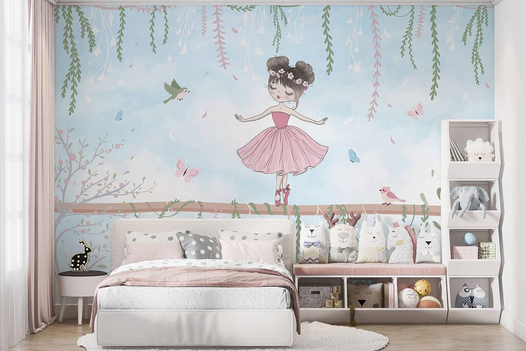 Ballerina op een tak — interieur 2