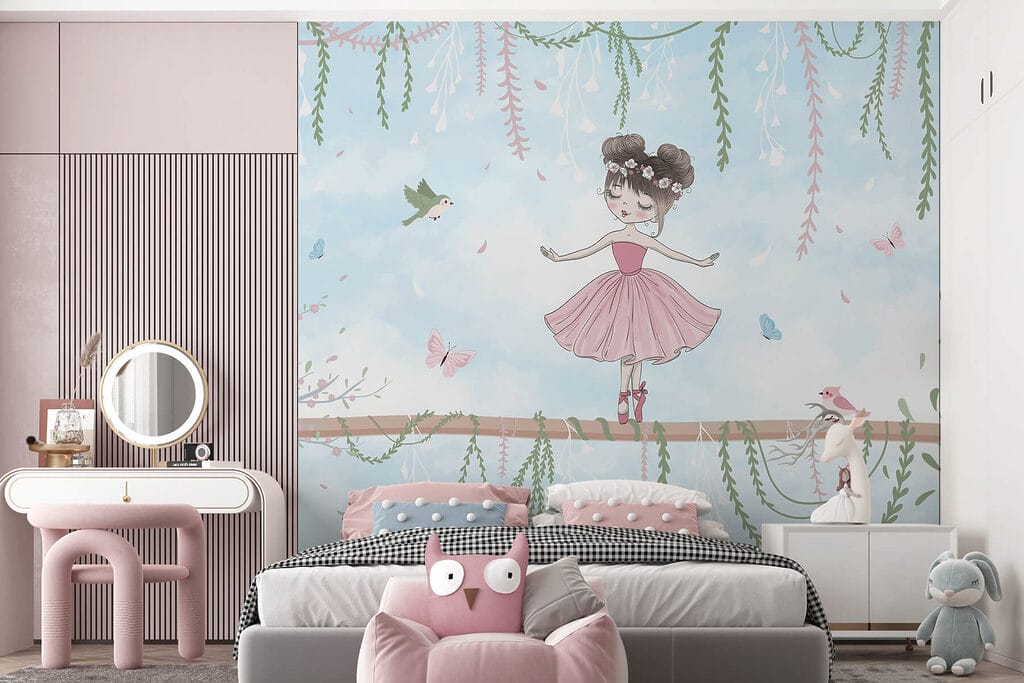 Ballerina op een tak — interieur 4