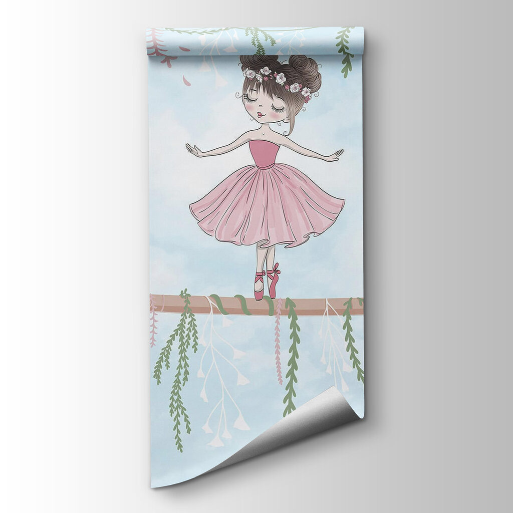 Ballerina op een tak — productweergave