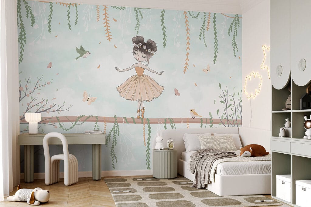 Danseres op een jungletak — interieur 2