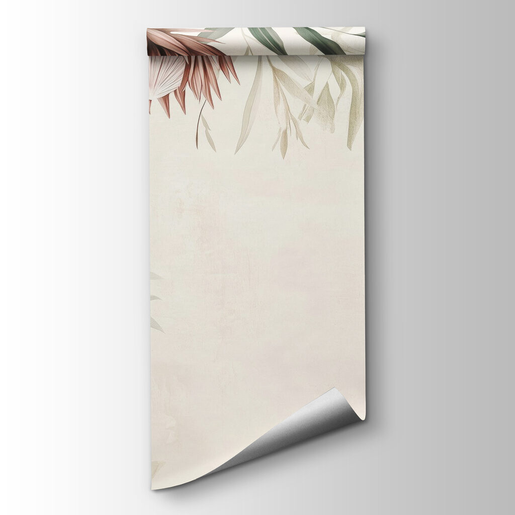 Hangende bloemen rondom wit — productweergave