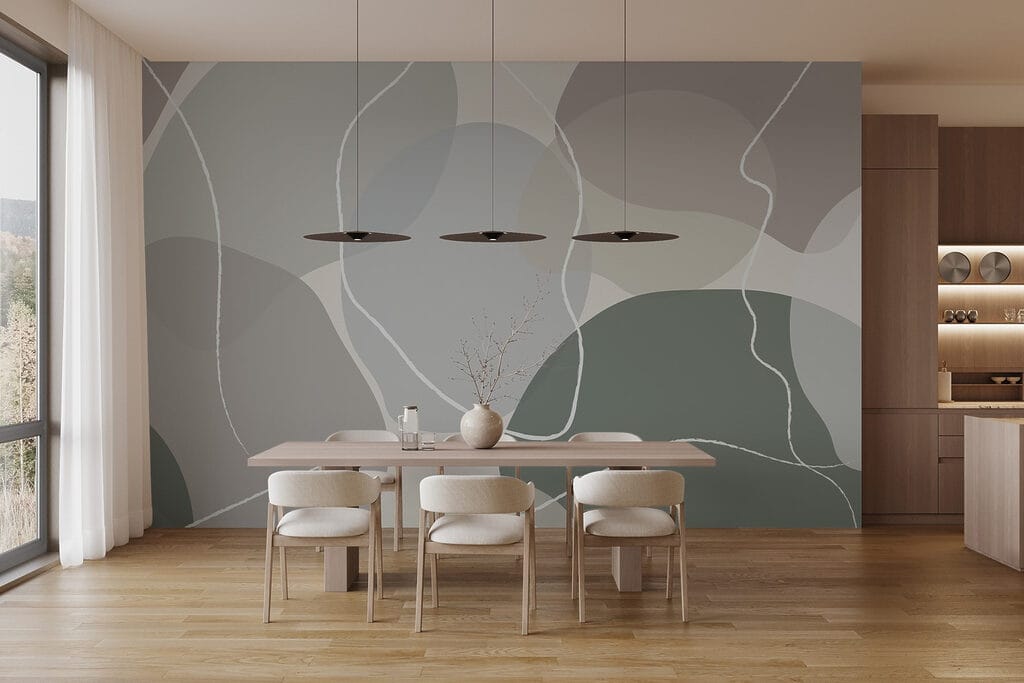 Zachte vormen in gedempte tinten — interieur 2