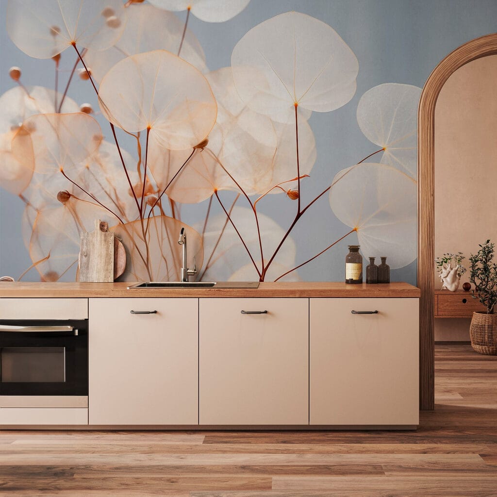 Delicate bladeren wiegen zachtjes in het licht — interieur 2